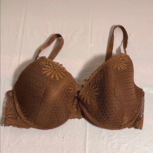 Juicy Couture Lace Brown Bra